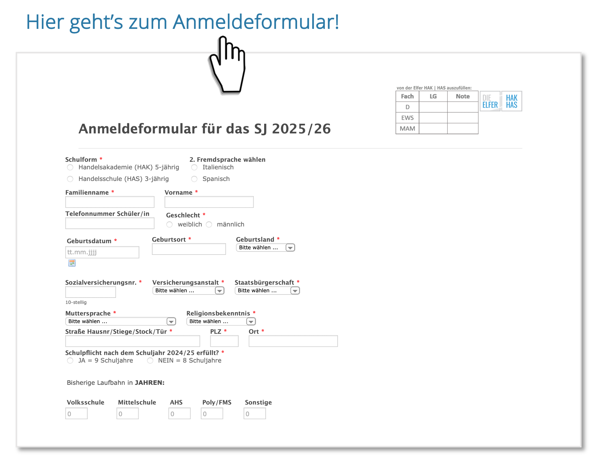 Anmeldeformular-Hinweis-Link-24